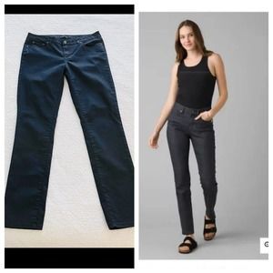 Prana Straight Leg Women's Jeans - Dark Navy 8